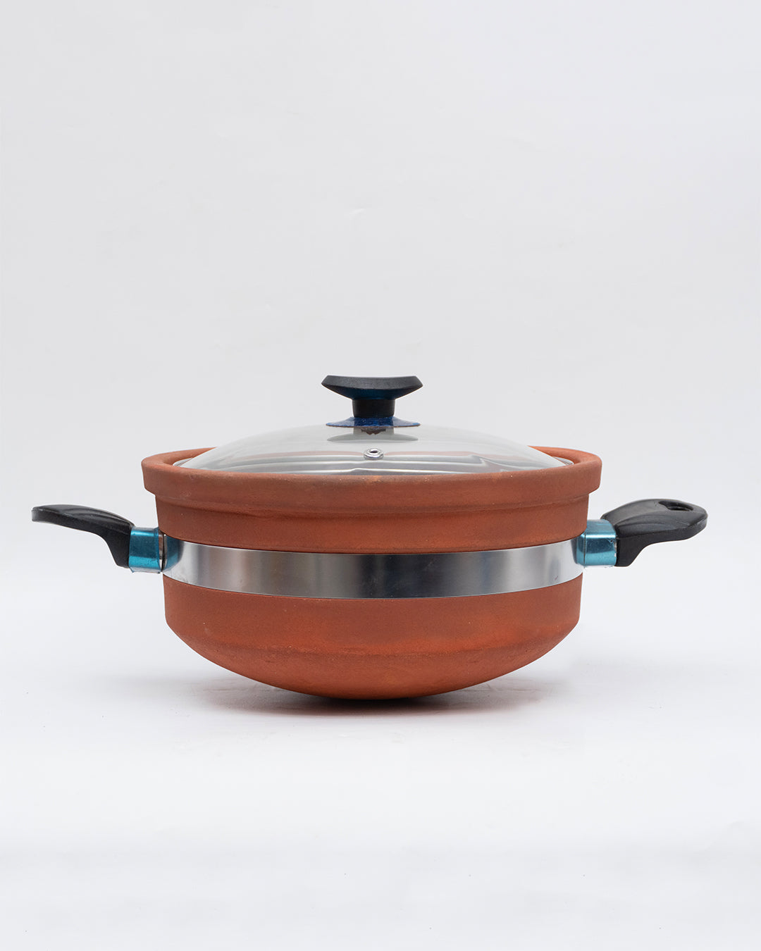 Non-Glazed Clay Karahi image 1
